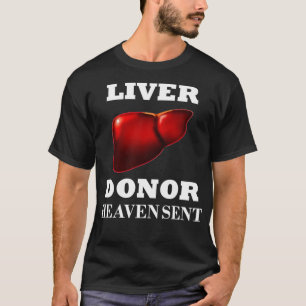 Leverdonor Orgaantransplantatie Gift Cirrhosis T-shirt