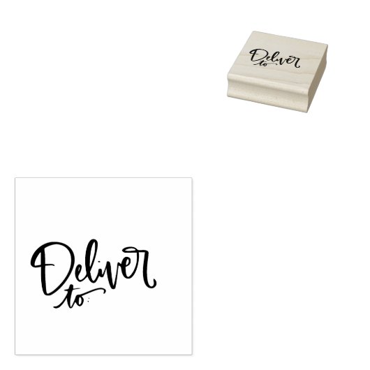 Leveren aan kalligrafie stempel bruiloft uitnodigi (Gestempeld)