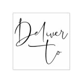 Leveren aan moderne huwelijkskalligrafie 	rubberstempel (Afrduk)