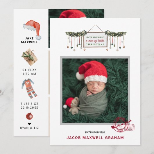 Levering Noordpool | Aankondiging kerstgeboorte (Voorkant / Achterkant)