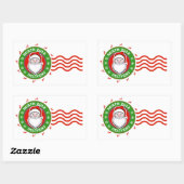 Levering Noordpool Rechthoekige Sticker (Vel)