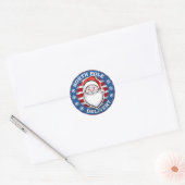 Levering Noordpool Ronde Sticker (Envelop)