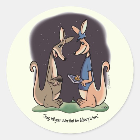 Levering Ronde Sticker (Voorkant)