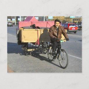 Levering van meubilair briefkaart