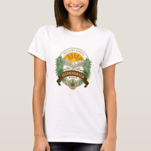 Leveringsdienst Seemee green Dames T-shirt