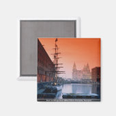 Leveringsgebouwen van Albert Dock Complex, Liverpo Magneet (Voorkant / Achterkant)