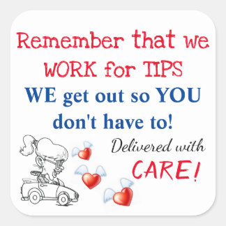 Leveringsherinnering stickers (wij werken voor tip