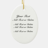 Leveringspersoon/koerier - SRF Keramisch Ornament (Achterkant)