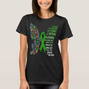 leverkanker reis leven strijd t-shirt