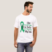 Leverkanker Ribbon Hero My Son T-shirt (Voorkant volledig)