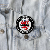 Leverkusen Round Emblem Ronde Button 7,6 Cm (In situ)