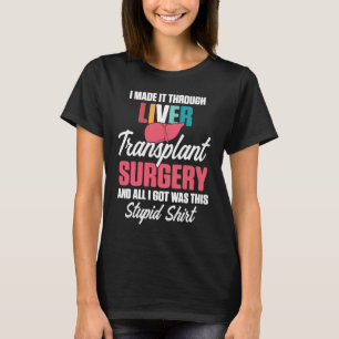 Levertransplantaat overlevende gemaakt via orgaan t-shirt