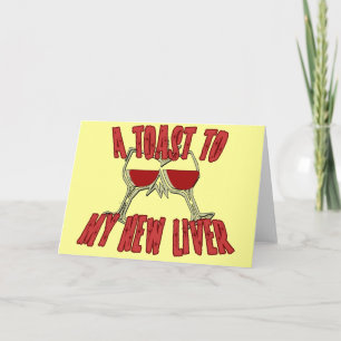 Levertransplantatie krijgt goede cadeaus kaart