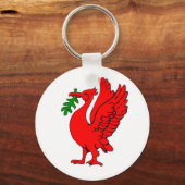 Levervogel Sleutelhanger (Voorkant)