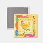 Levez vos talons Chick Power Magnet (Recto/Verso)