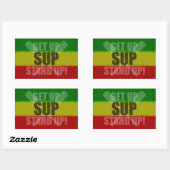 Levez-vous debout Sticker SUP (Feuille)