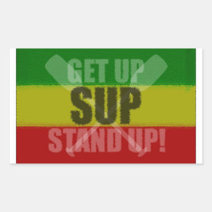 Levez-vous debout Sticker SUP