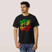 Levez-Vous, Levez-Vous ! T-shirt Rasta Colours Reg (Devant entier)
