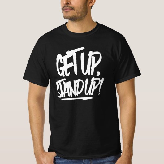 Levez-Vous, Levez-Vous ! T-shirt reggae (Devant)