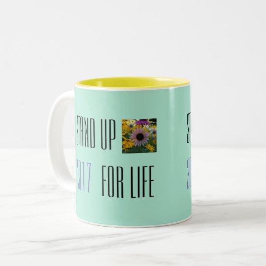 LEVEZ-VOUS POUR LA TASSE 2017 DE LA VIE (Devant gauche)