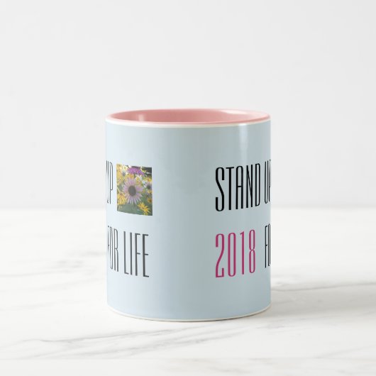 Levez-vous pour la tasse de la vie 2018 (Centre)