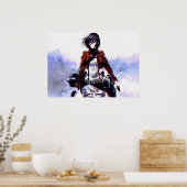 Levi Ackerman Poster (Keuken)