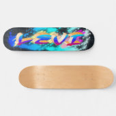 LEVI Customisé Graffiti Skateboard (Horz)