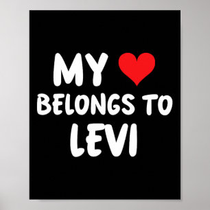 Levi - Mijn hart is van Levi - Liefde Poster