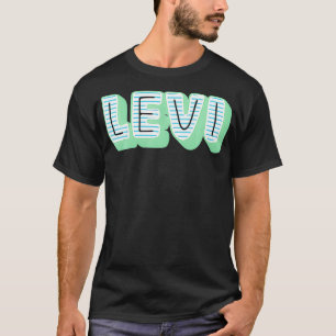 Levi Naam, Oude School Ontwerp T-shirt