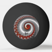 LEVI ~ Silver Shell ~ Fractal Design ~ Pingpongballen (Achterkant)