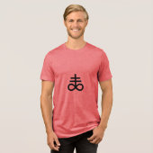 Leviathan Kruis Tri-Blend Shirt (Voorkant volledig)