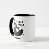 Levitating Holy Mole Mug – Cute Floating Animal  (Devant gauche)