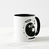 Levitating Holy Mole Mug – Cute Floating Animal  (Devant droit)