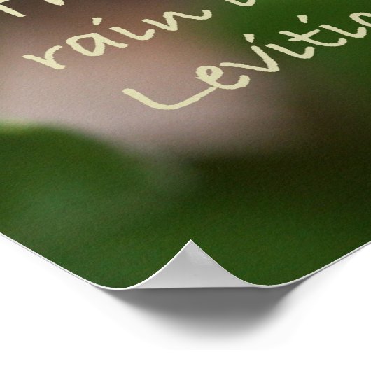 Leviticus 26:3,4 Poster des écritures (Coin)