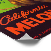 Levon California Melons Poster (Hoek)