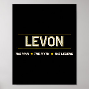 Levon - Het Man De Mythe De Legende _ Mannen Jonge Poster