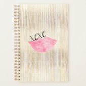 Lèvres Aquarelle rose XOXO (Devant)