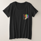 Lèvres Arc-en-ciel Fierté Lgbt (Design devant)