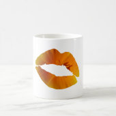 Lèvres Blanches 325 ml Mug blanc classique (Centre)