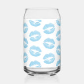 Lèvres Bleues, Motif De Lèvres, Bleu, Baiser (Verso)