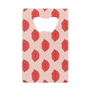 Lèvres caricaturales : motif féministe de doodle.