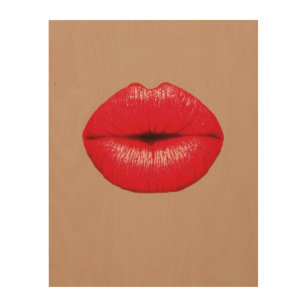 Lèvres de café baiser pop art