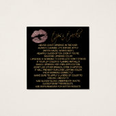 Lèvres de Parties scintillant Dusty Rose 2 - Comme (Dos)