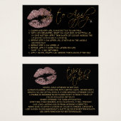 Lèvres de Parties scintillant Dusty Rose - Comment (Devant & derrière)