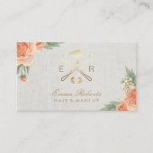 Lèvres d'or de maquilleur de carte de fidélité et (Devant)