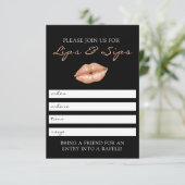 Lèvres et invitation de partie de Lipsense de Sips (Debout devant)