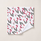 Lèvres Lipstick Serviettes de toilette (Gant de toilette)