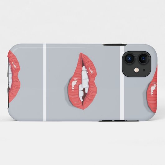 Lèvres lustful iPhone / coque ipad (Dos (Horizontal))