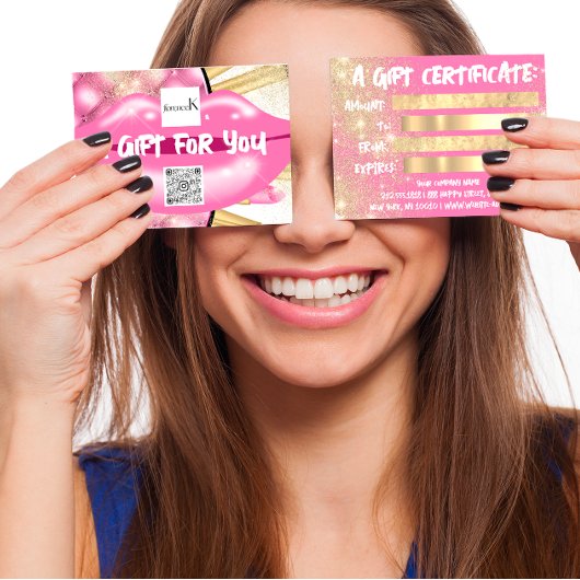 Lèvres Maquillage de Glam Artist Studio Logo QR 10