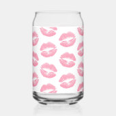 Lèvres Roses, Motif De Lèvres, Rouge Rose, Baiser (Recto)